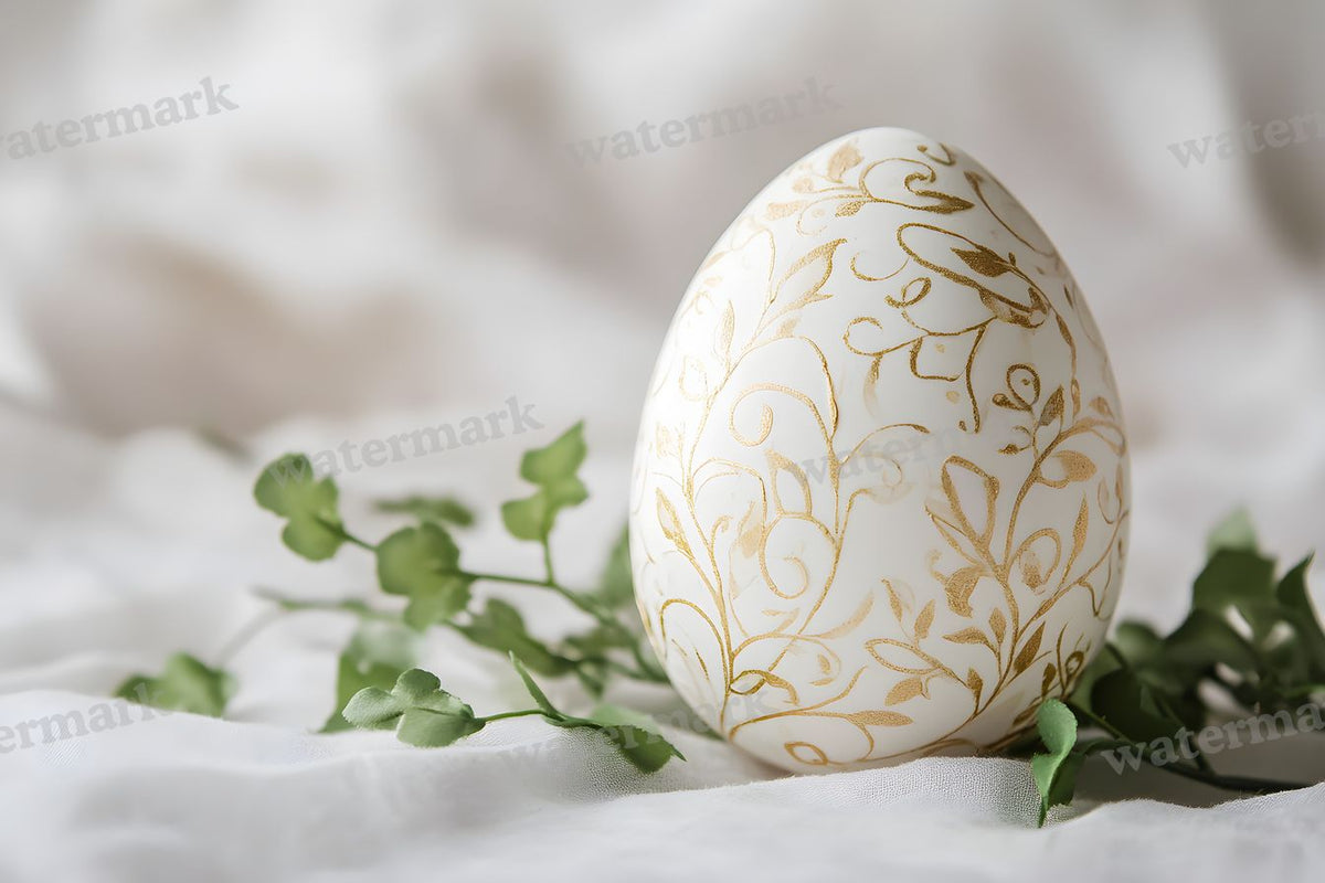 Elegant Easter Egg Backdrop Images