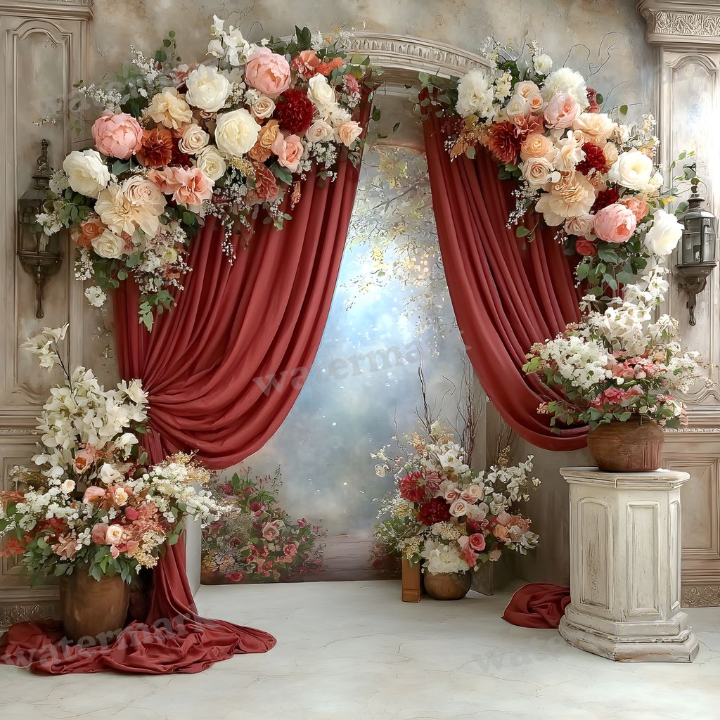 Elegant Wedding Backdrop Images