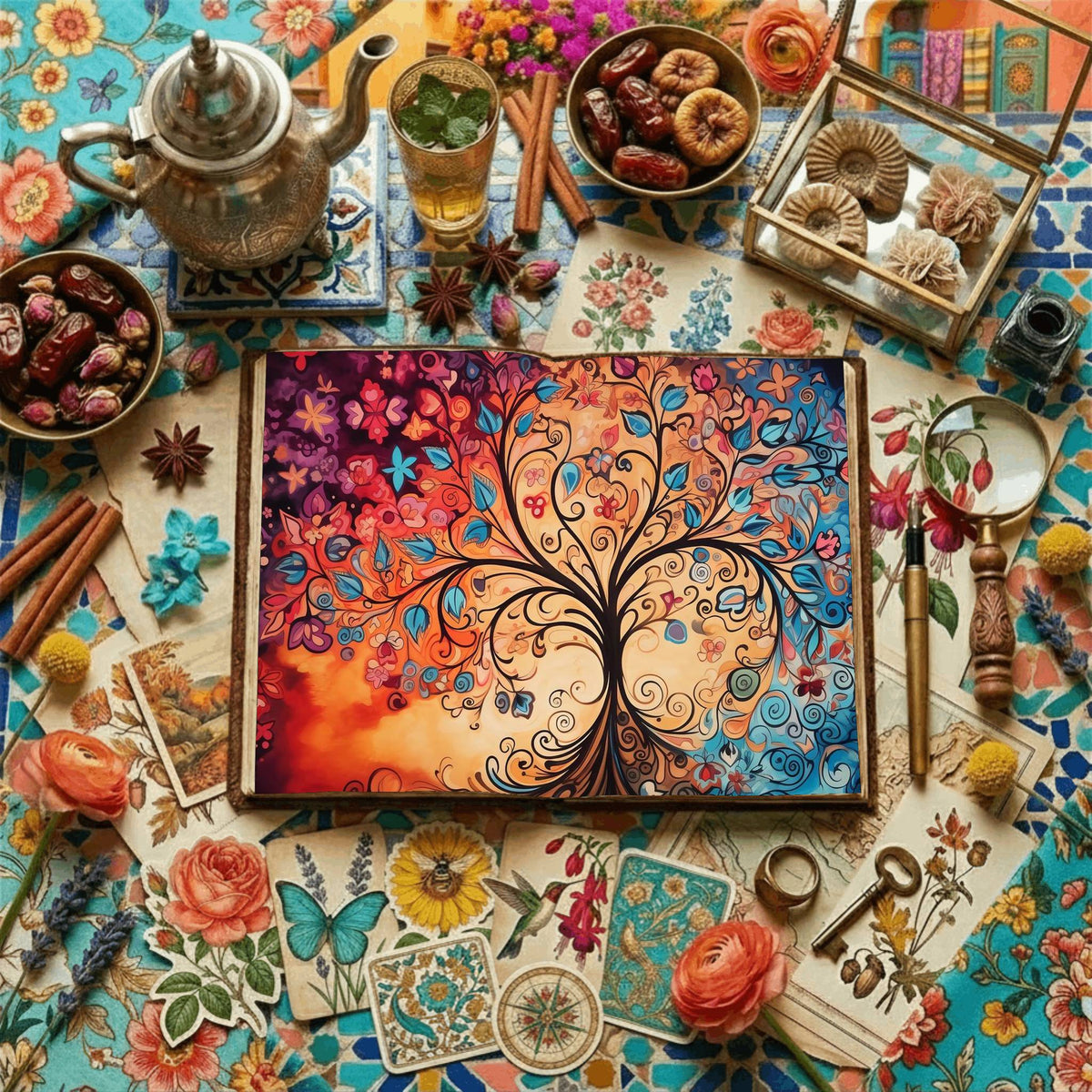 Ethereal Tree Digital Papers