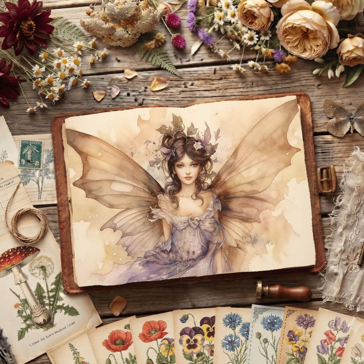 Fairies Digital Papers