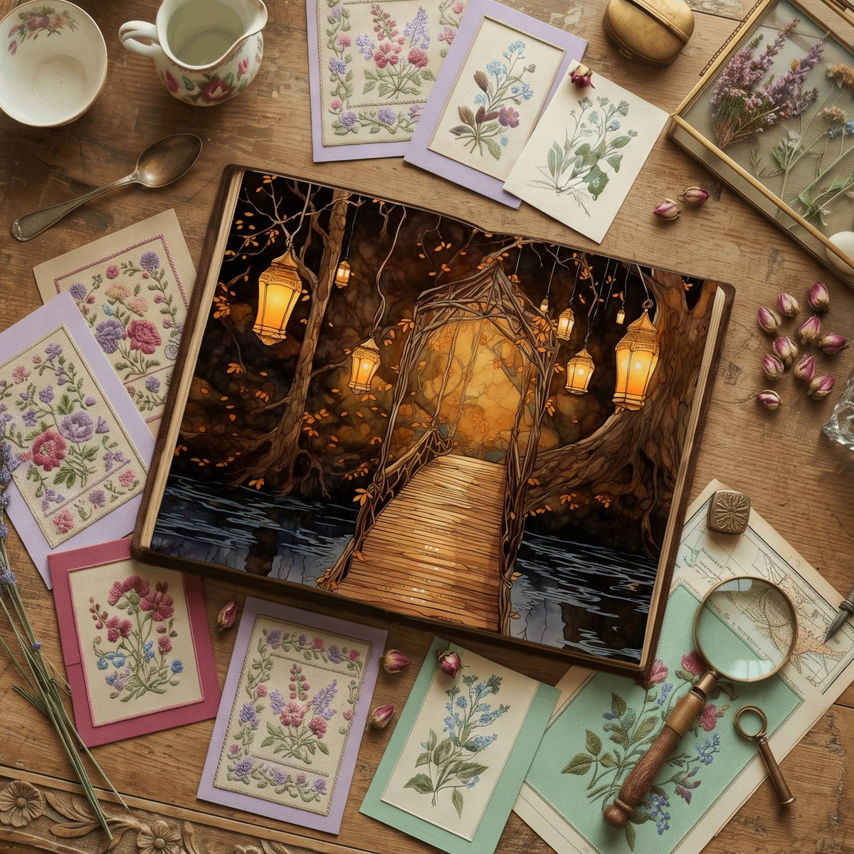 Fairy Bridge Digital Papers
