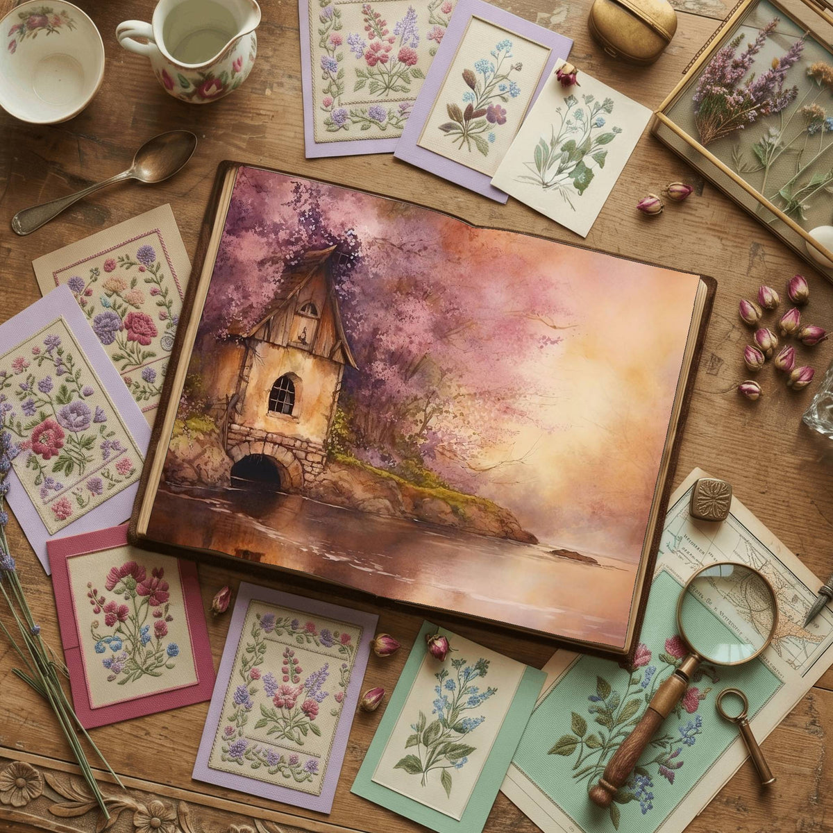 Fairy House Digital Papers