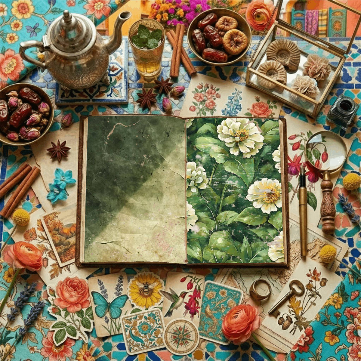 Floral Digital Papers