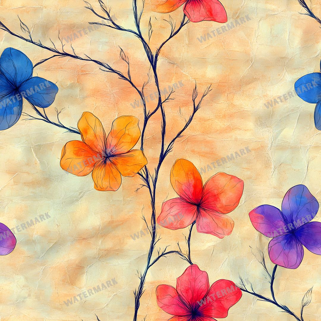 Floral Seamless Pattern