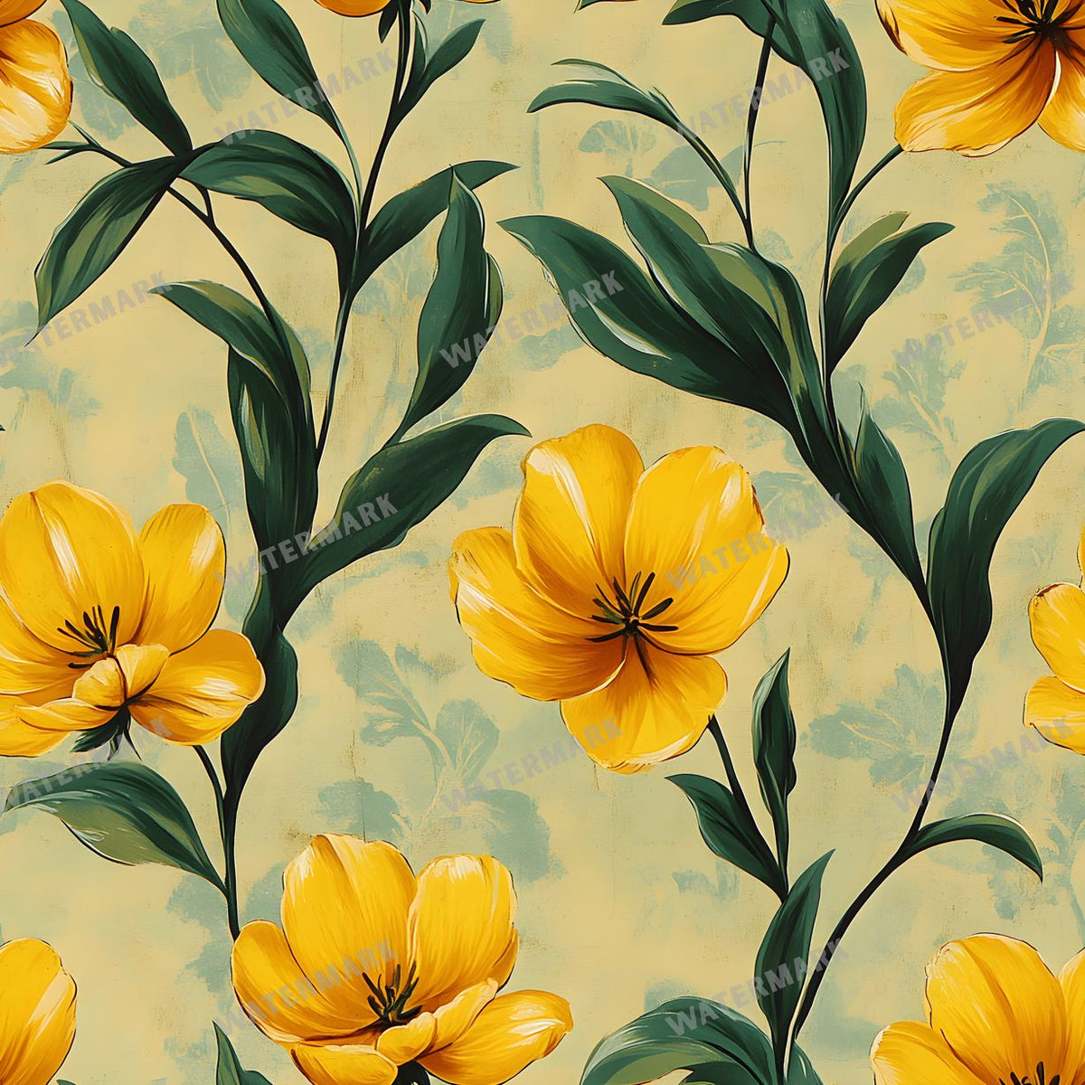 Floral Seamless Pattern