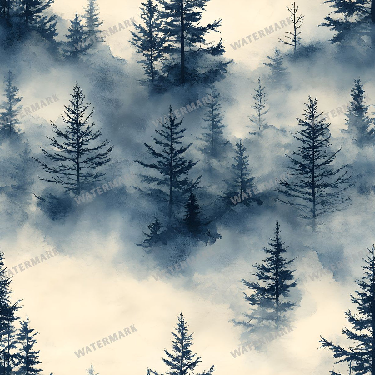 Forest Seamless Pattern