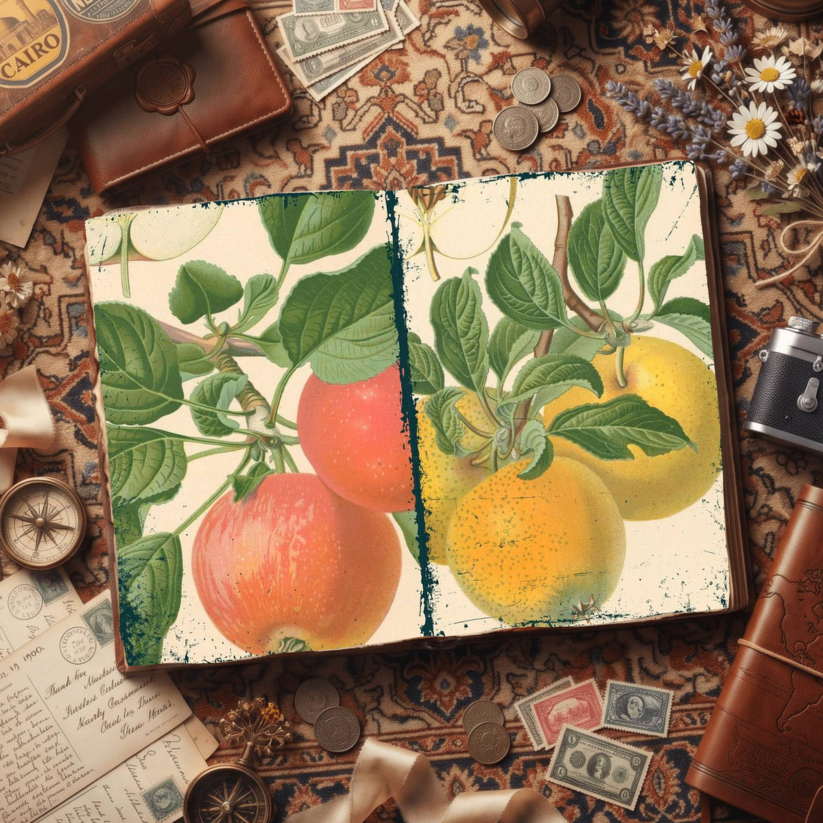 Fruit & Vegetables Digital Papers