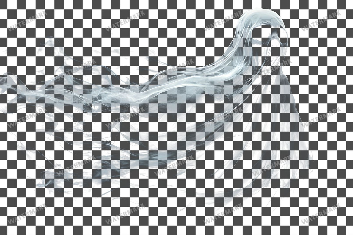 Ghostly Apparition Transparent Overlay Pngs