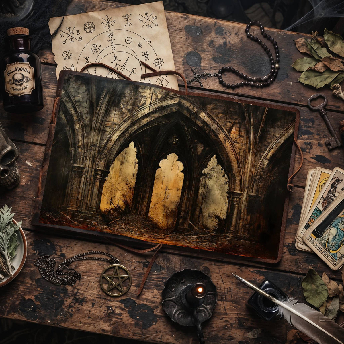 Gothic Arch Digital Papers