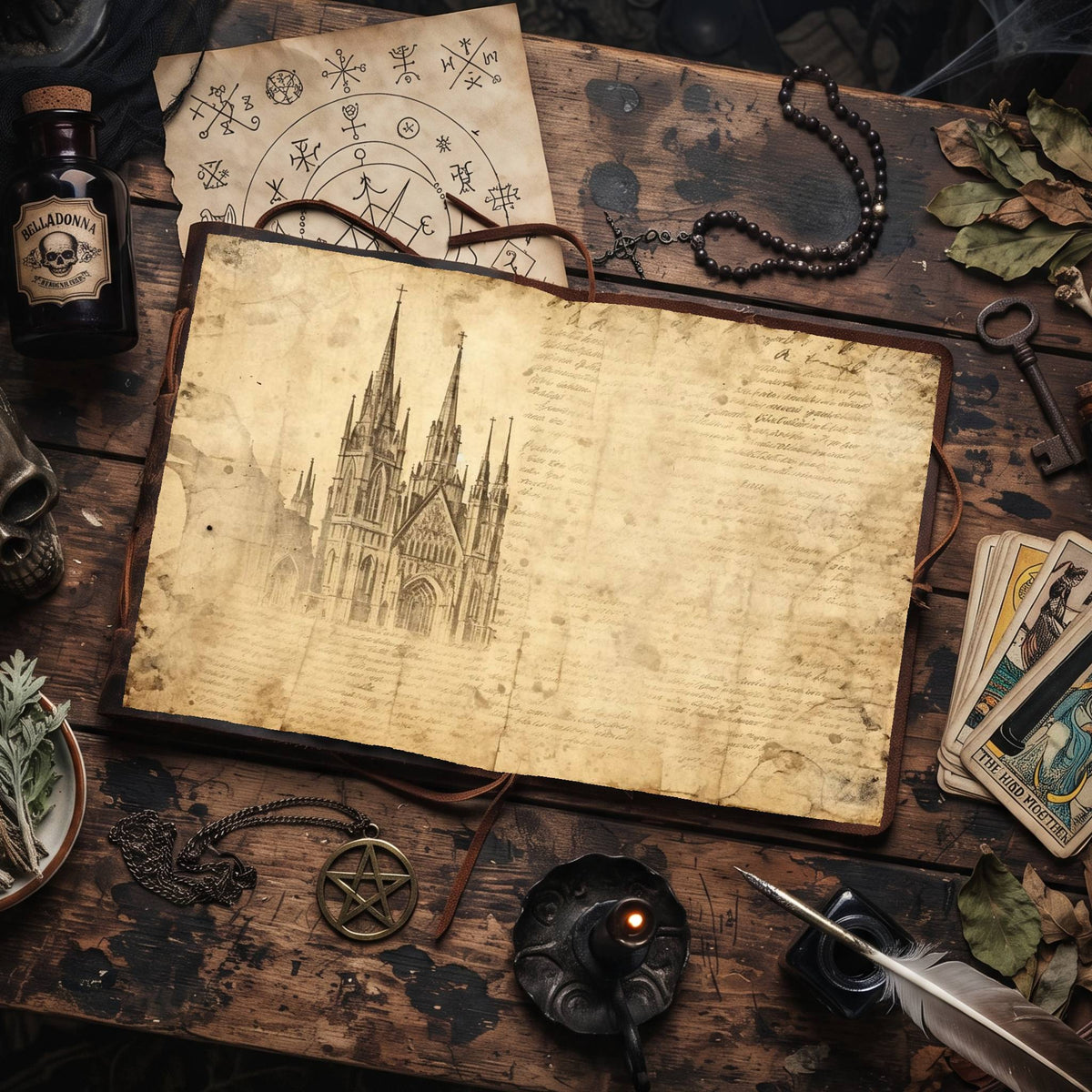 Gothic Cathedral Digital Papers