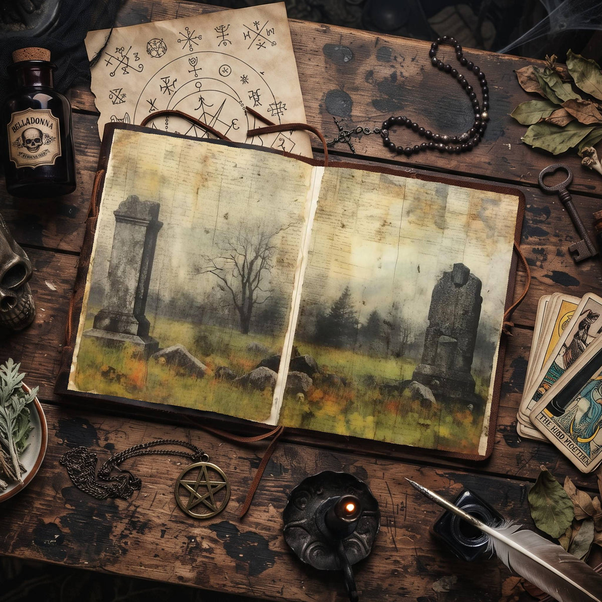 Gothic Digital Papers