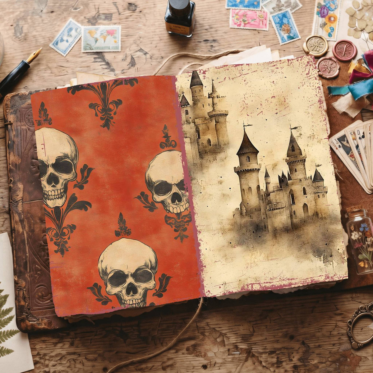 Gothic Digital Papers