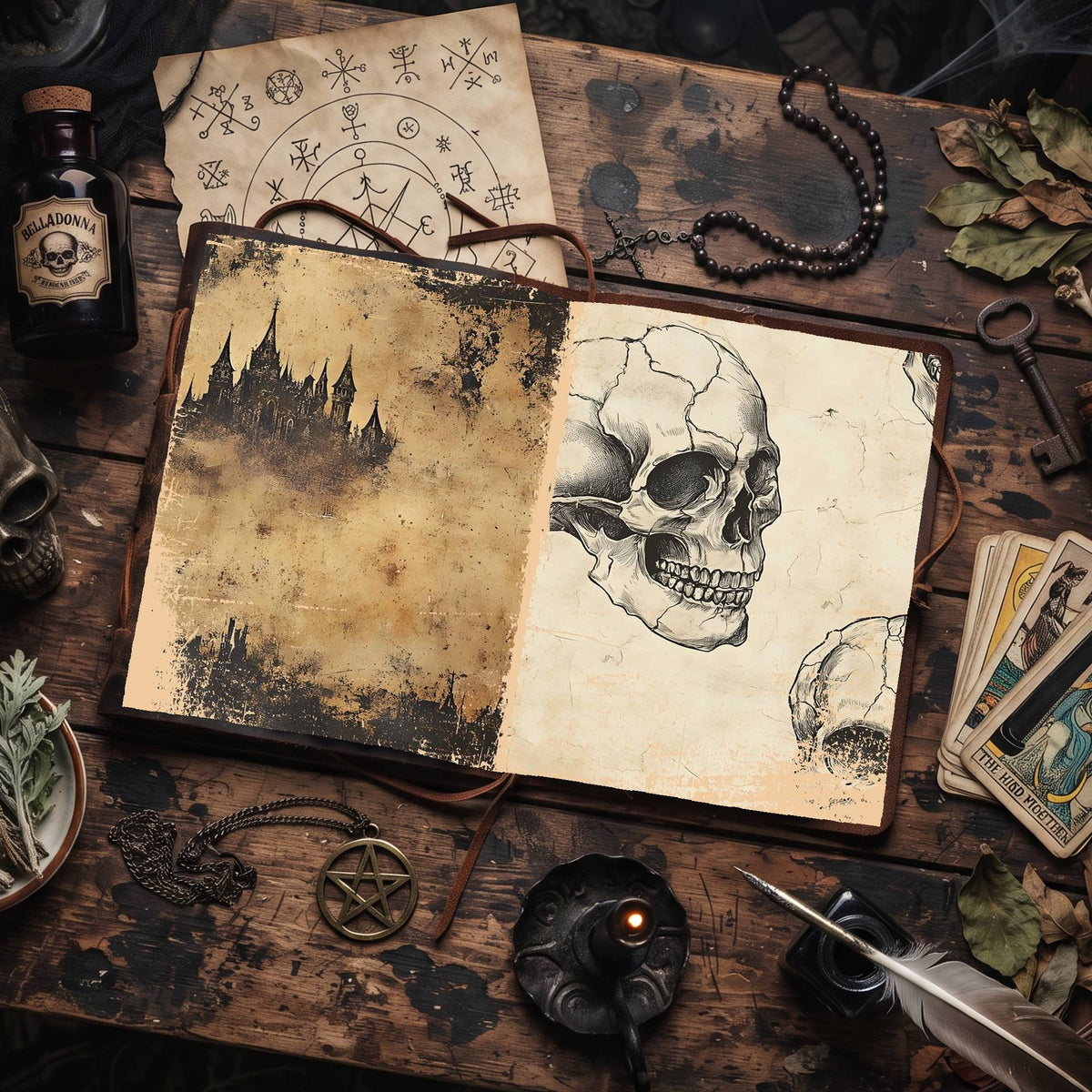 Gothic Digital Papers
