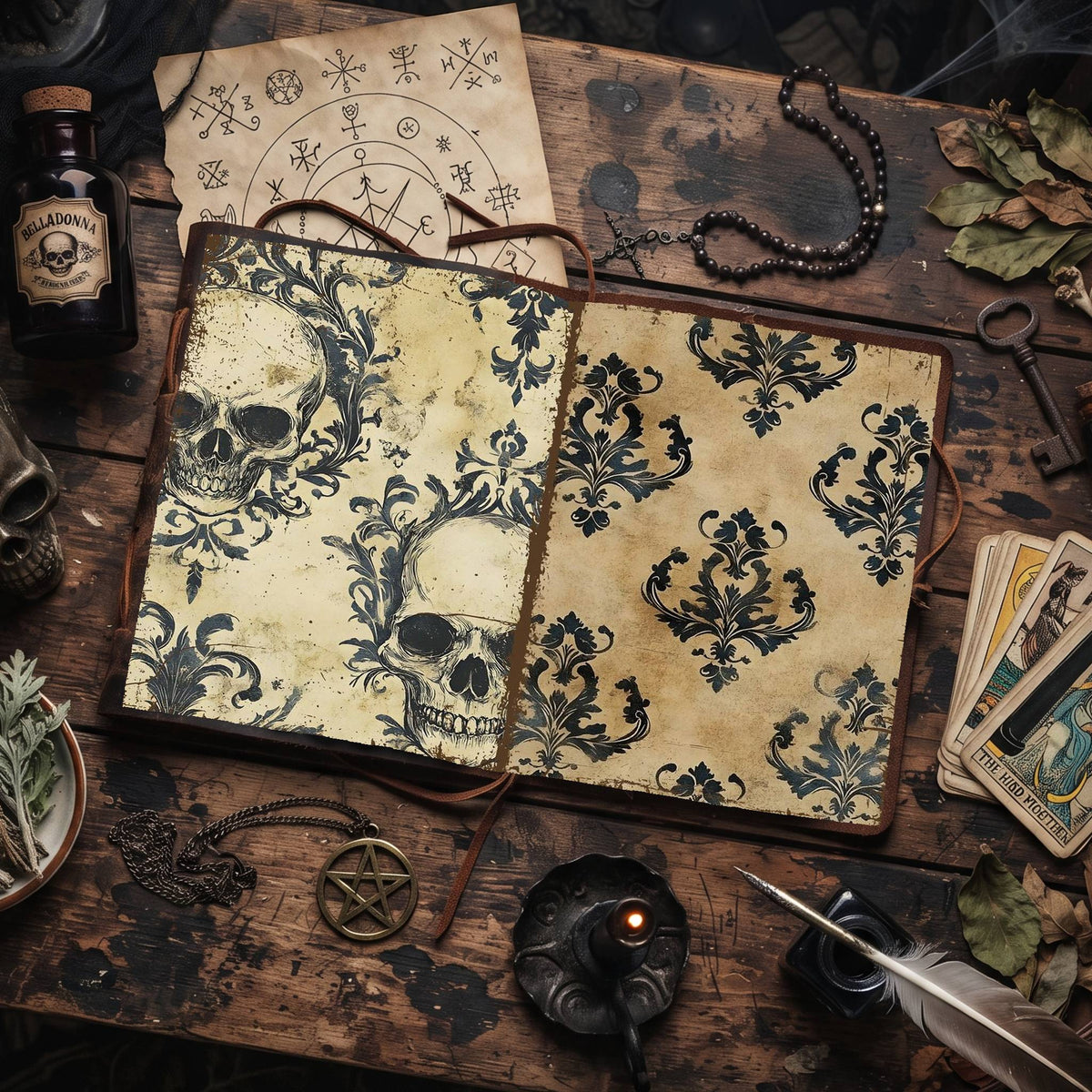 Gothic Digital Papers