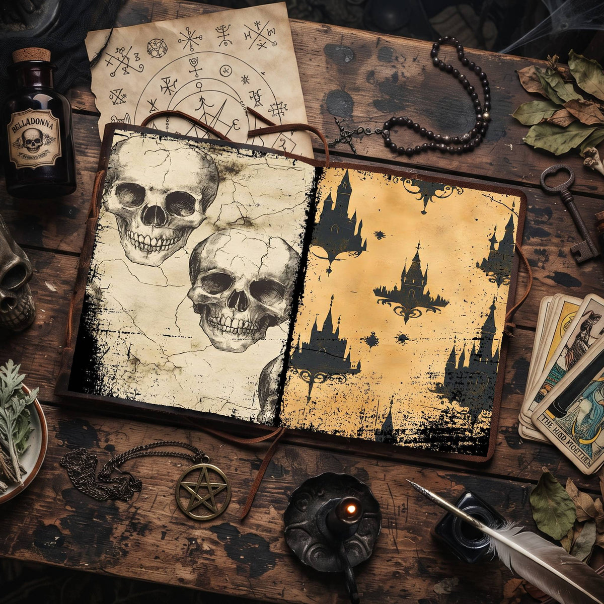 Gothic Digital Papers