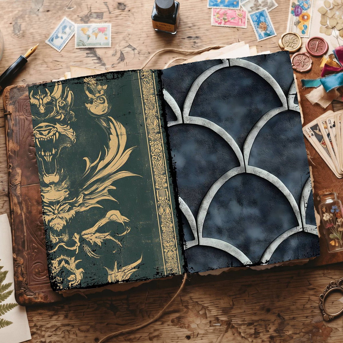 Gothic Digital Papers