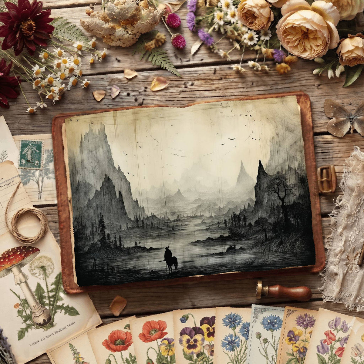 Gothic Digital Papers