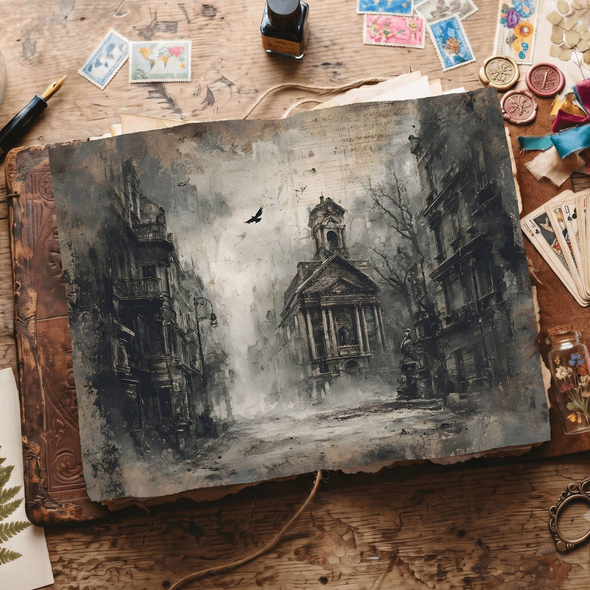 Gothic Digital Papers