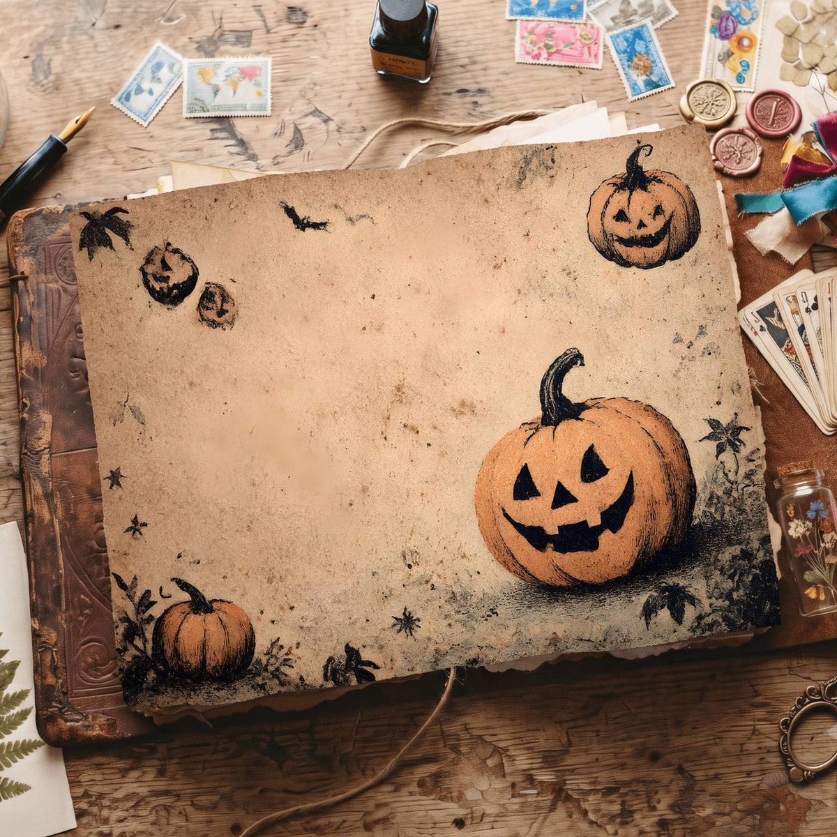 Halloween Digital Papers