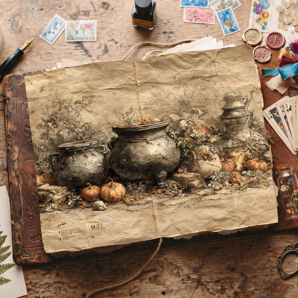 Halloween Digital Papers