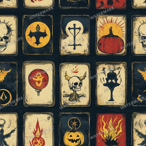 Halloween Seamless Pattern