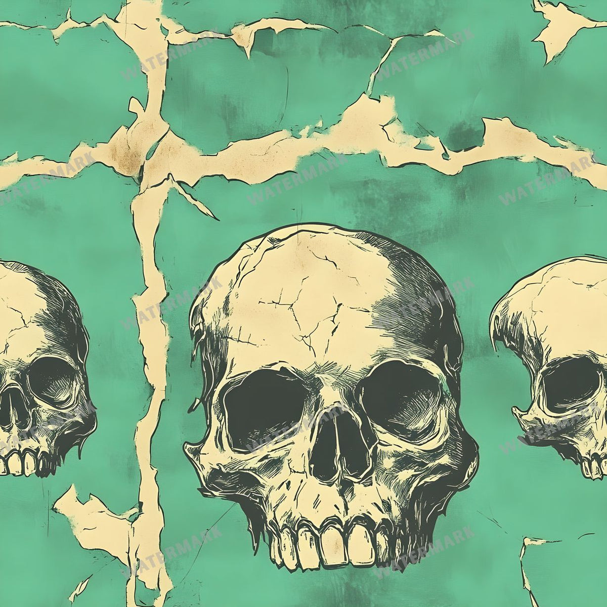 Halloween Seamless Pattern