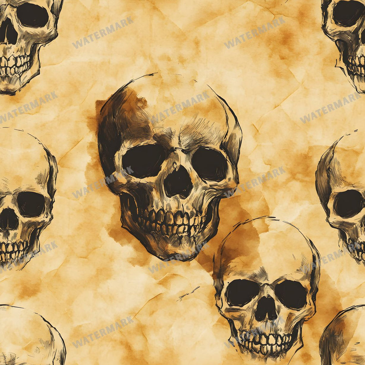 Halloween Seamless Pattern