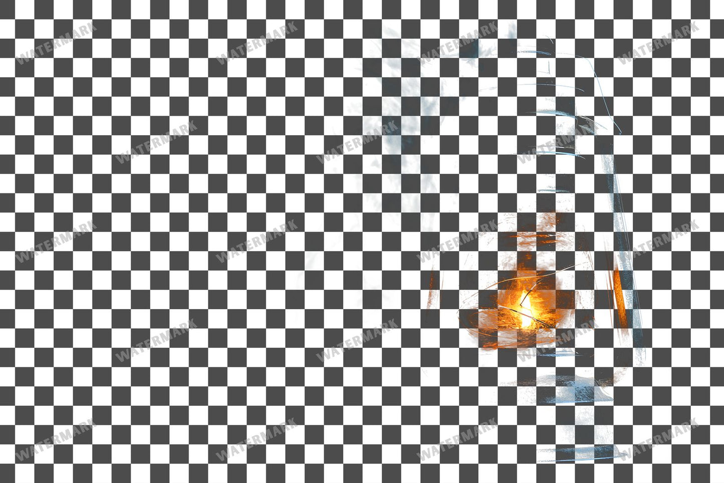 Haunted Lantern Transparent Overlay Pngs