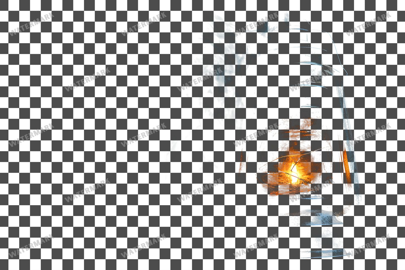 Haunted Lantern Transparent Overlay Pngs