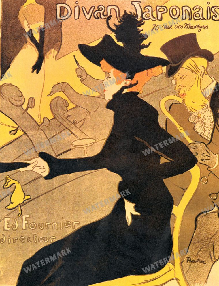 Henri De Toulouse Lautrec Vintage Paintings
