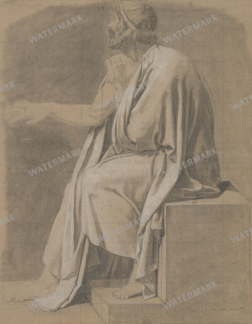 Jacques Louis David Vintage Paintings