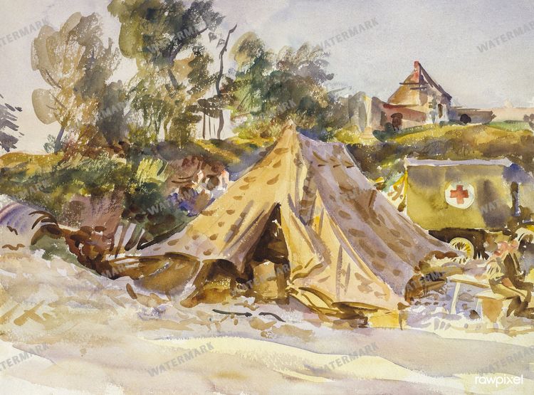 John Singer Sargent Vintage Paintings