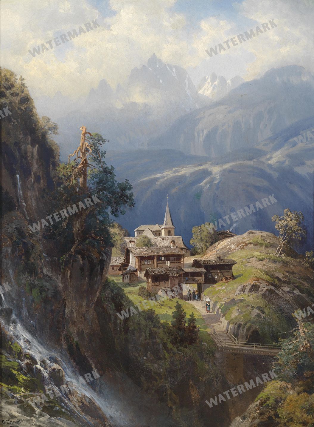 Landscapes Vintage Paintings