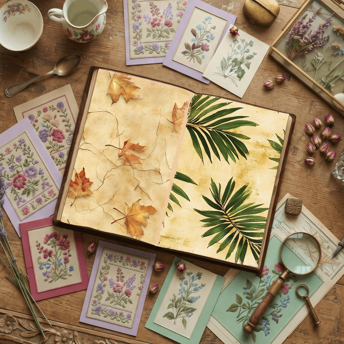 Leafy Digital Papers