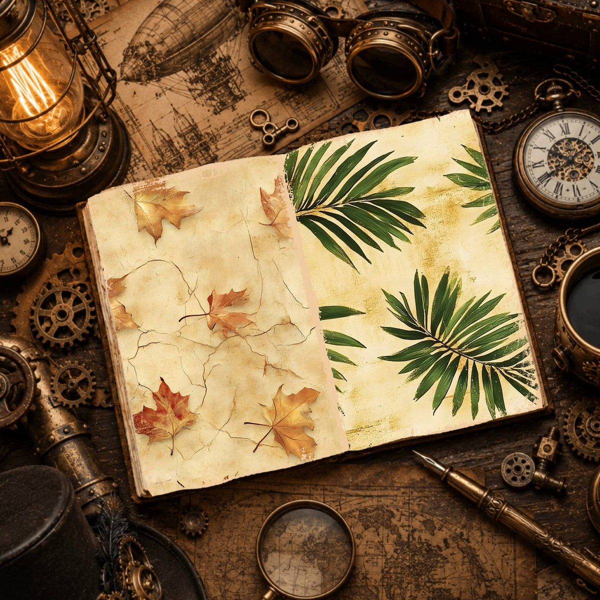 Leafy Digital Papers