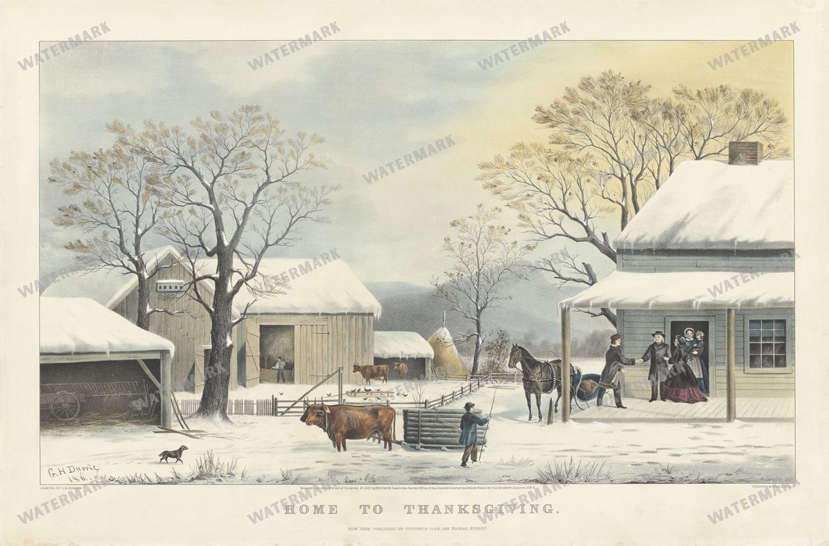 Lithographs Vintage Paintings