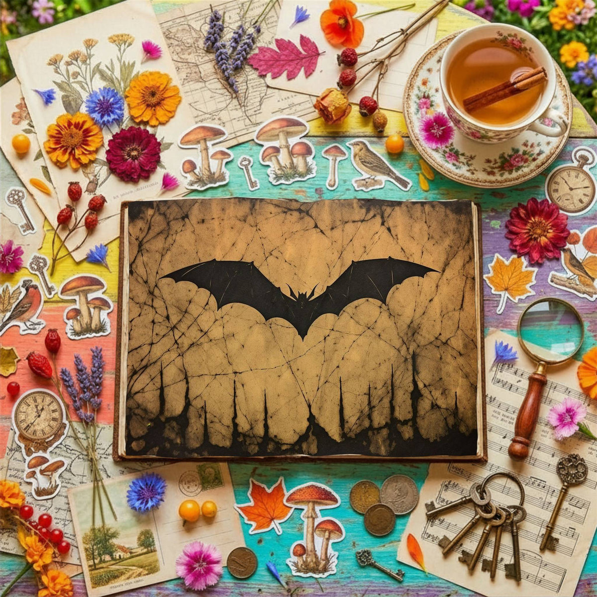 Mixed Halloween Digital Papers