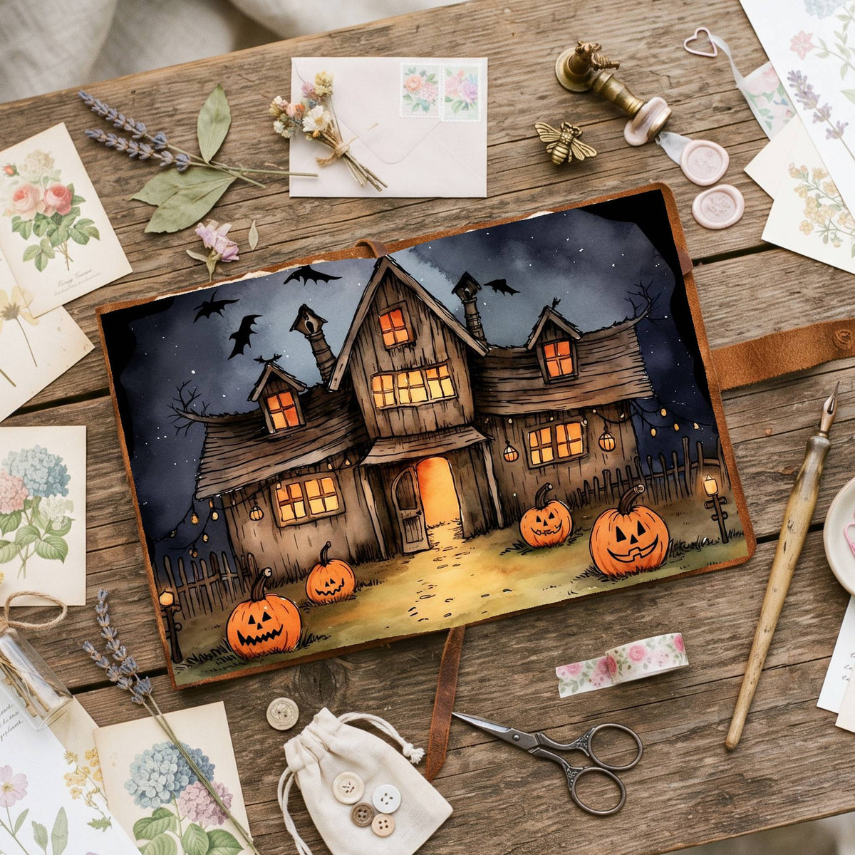 Mixed Halloween Digital Papers