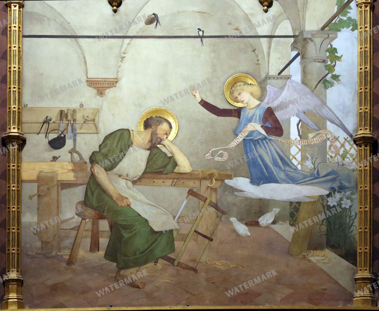 Modesto Faustini Vintage Paintings