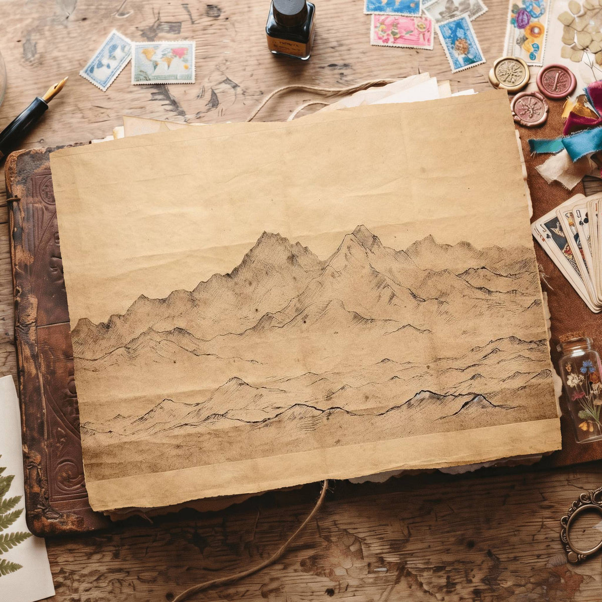 Mountains Digital Papers