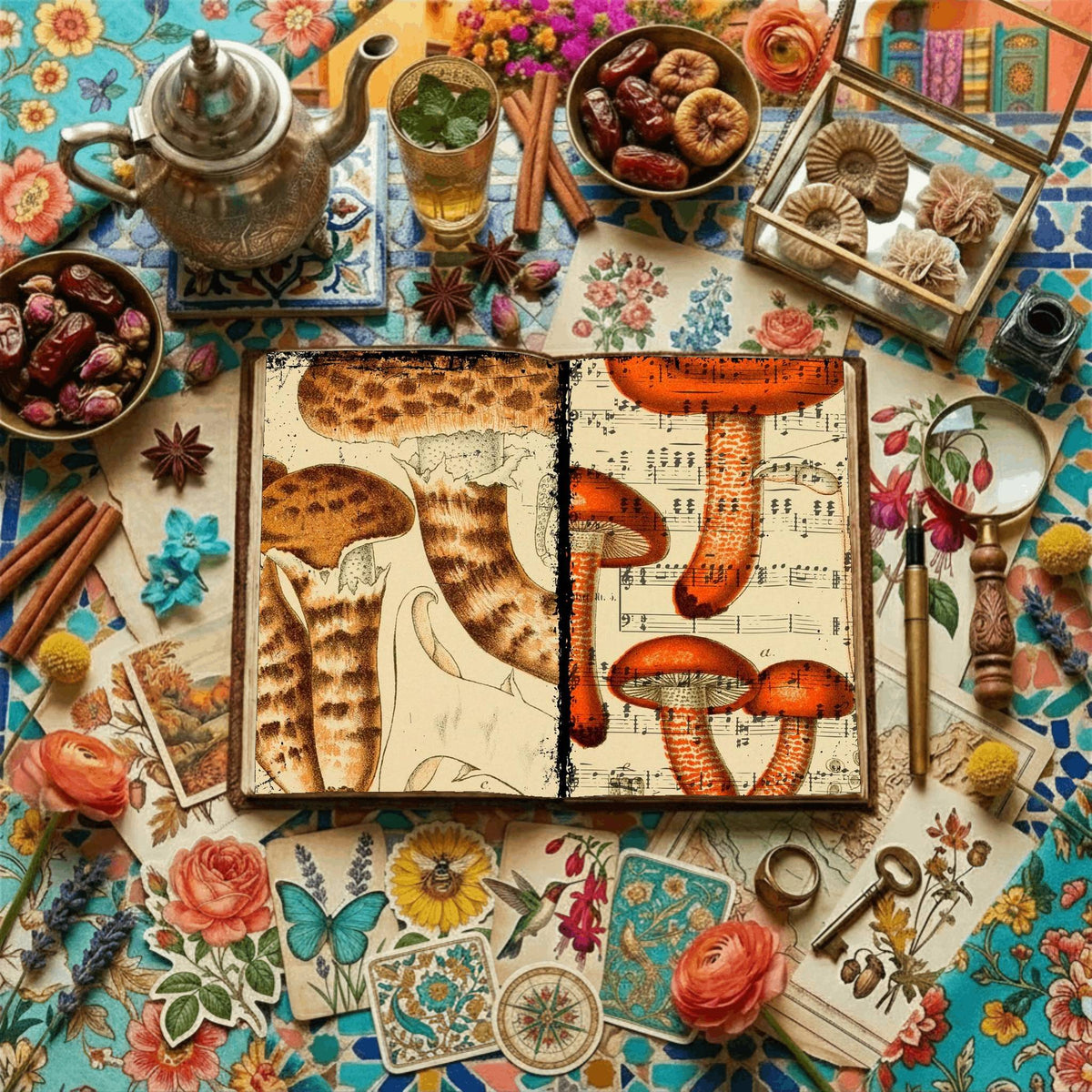 Mushroom Digital Papers