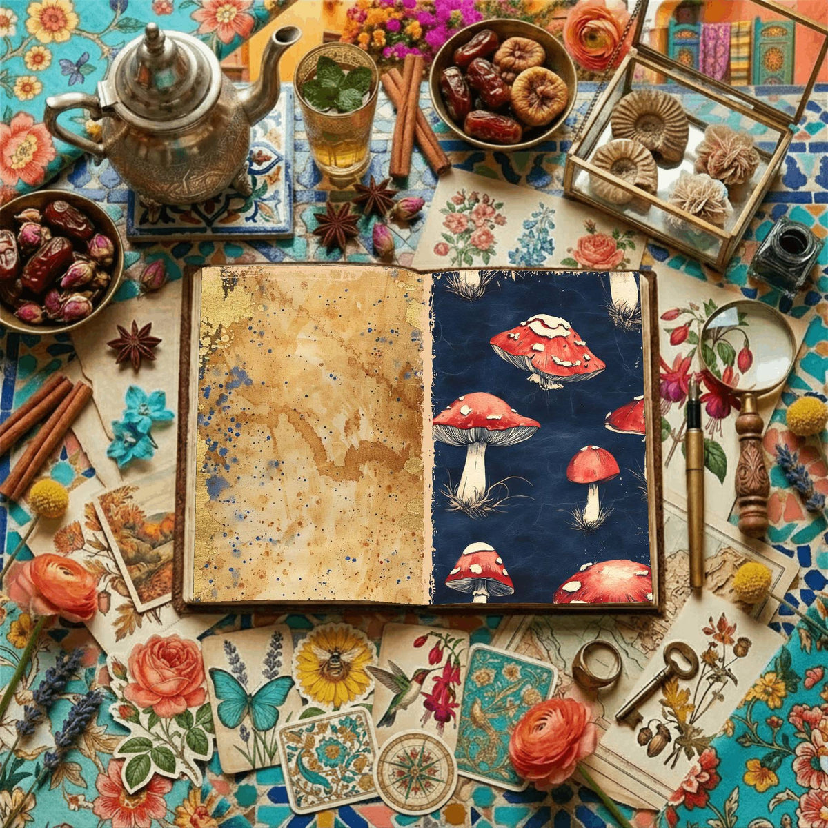Mushroom Digital Papers