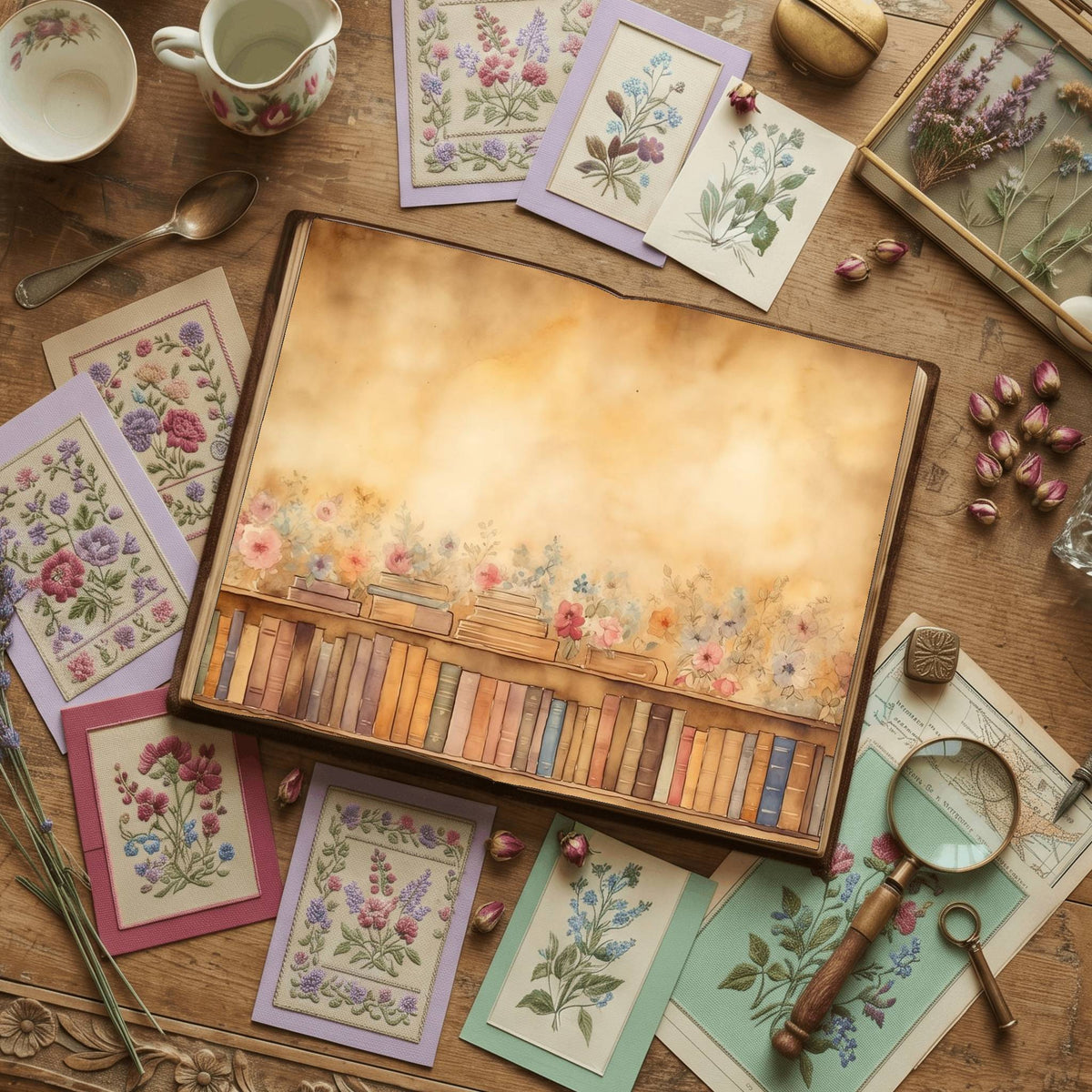 Pastel Library Digital Papers