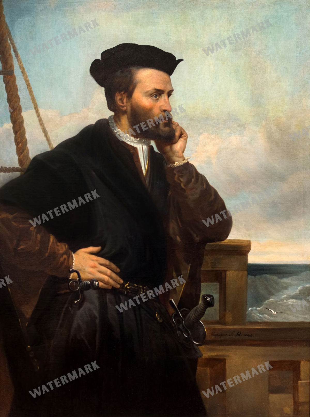 Portraits Vintage Paintings