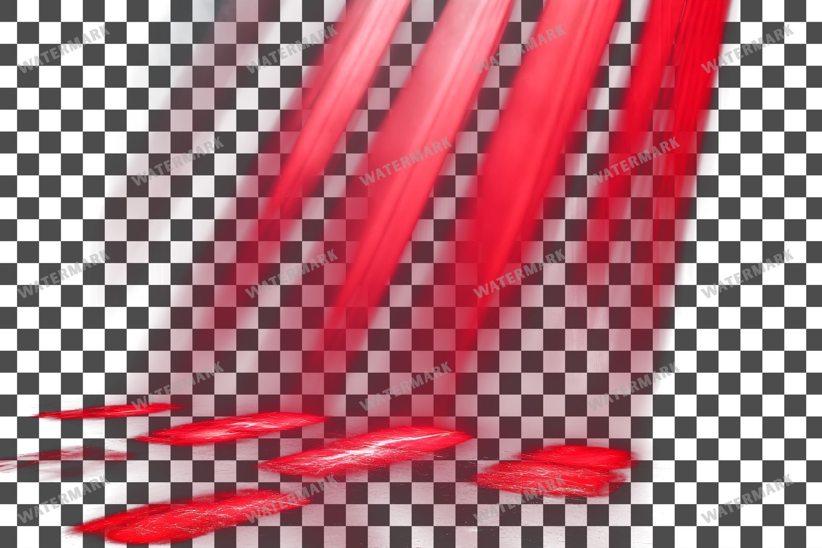 Red Lighting Dramatic Shadows Transparent Overlay Pngs