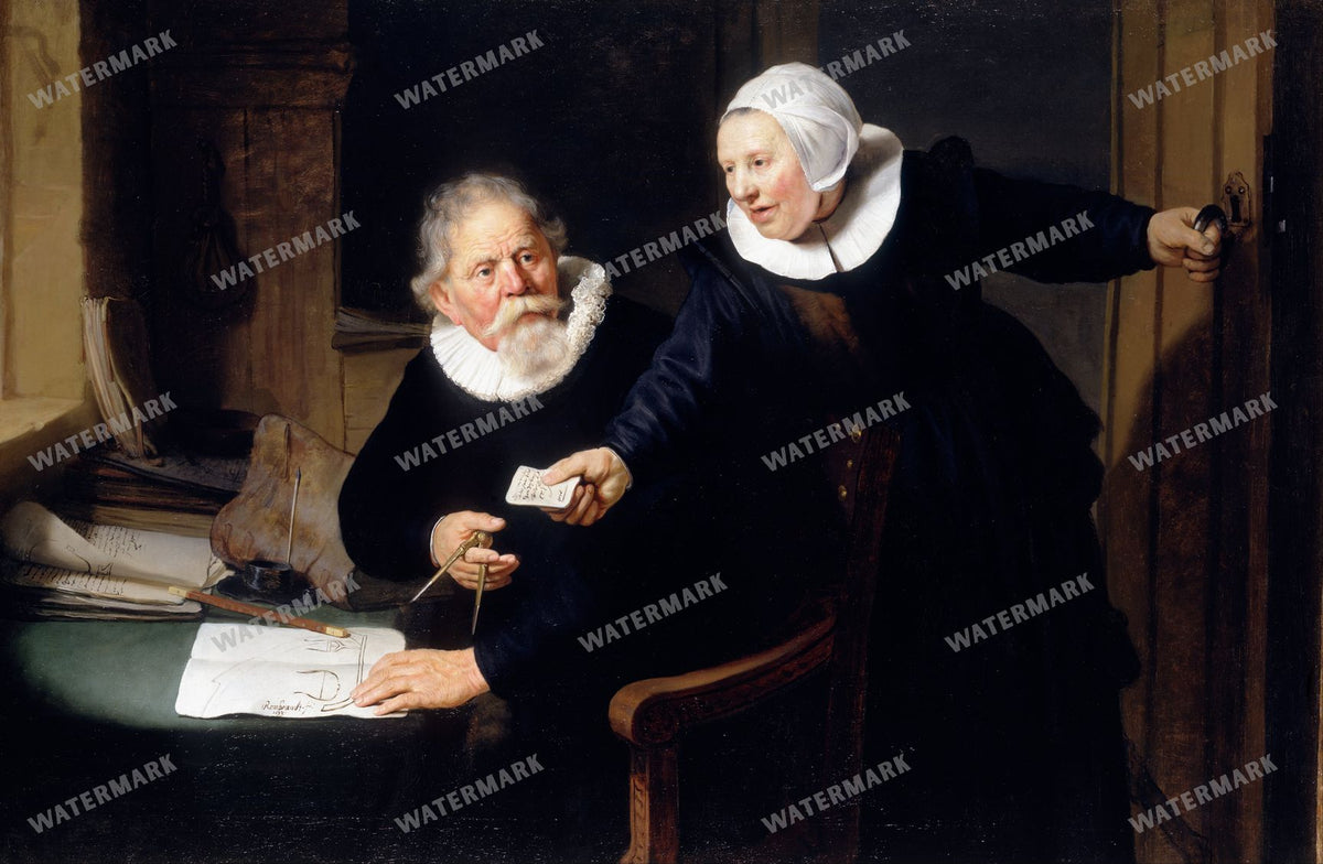 Rembrandt Van Rijn Vintage Paintings
