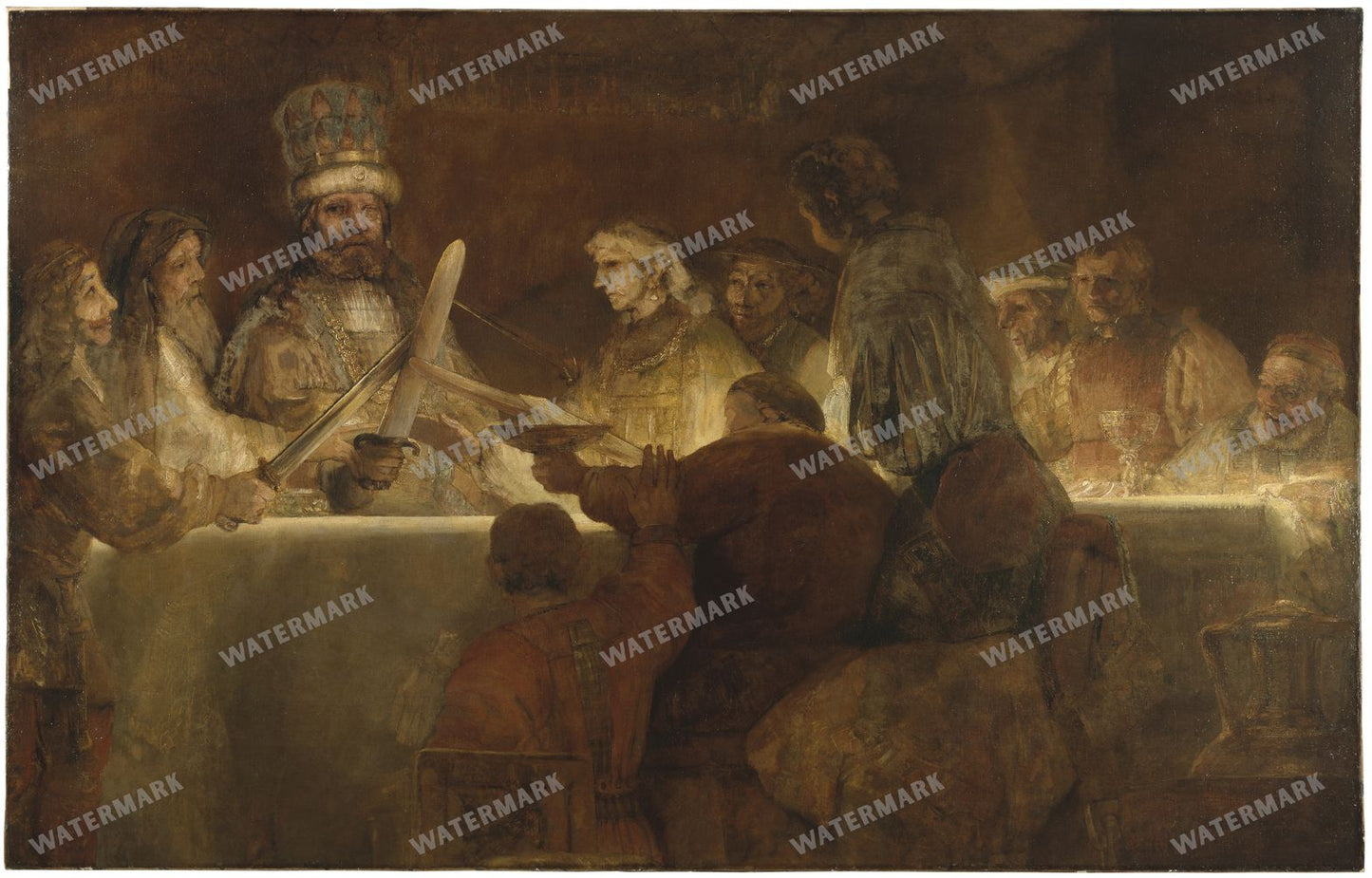 Rembrandt Van Rijn Vintage Paintings