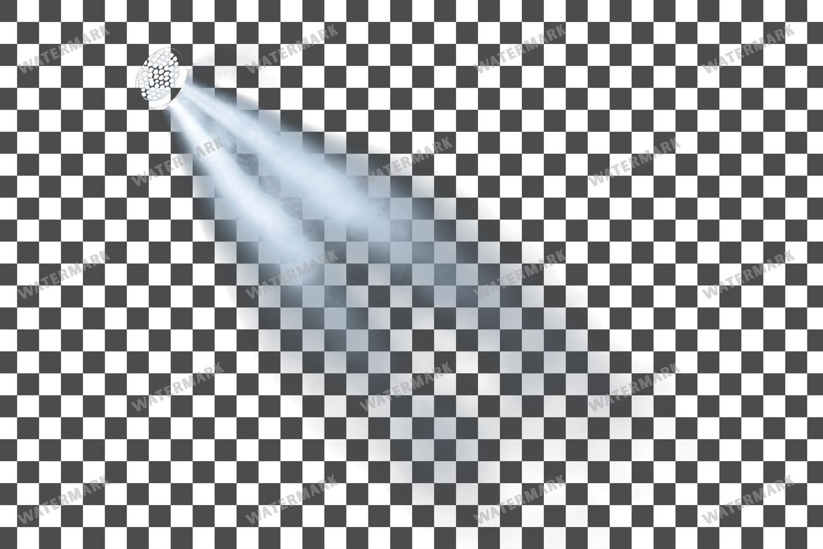 Spotlight Focused Beam Transparent Overlay Pngs
