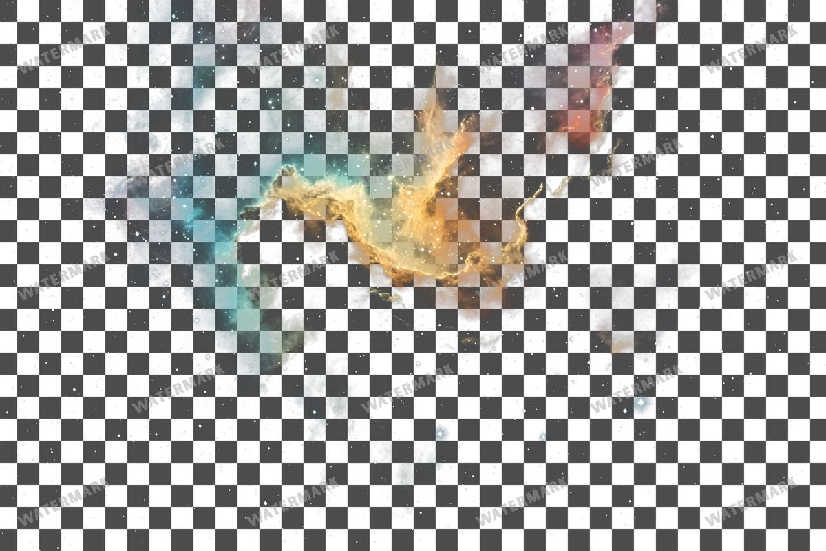 Starry Nebula Transparent Overlay Pngs