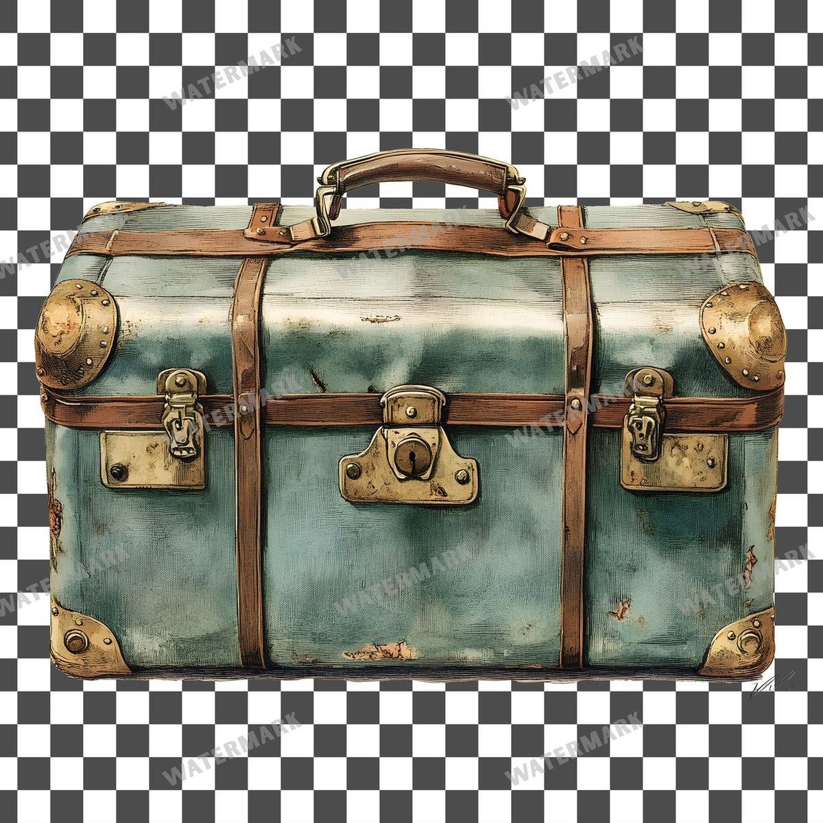 Travel Vintage Style Clipart Pngs